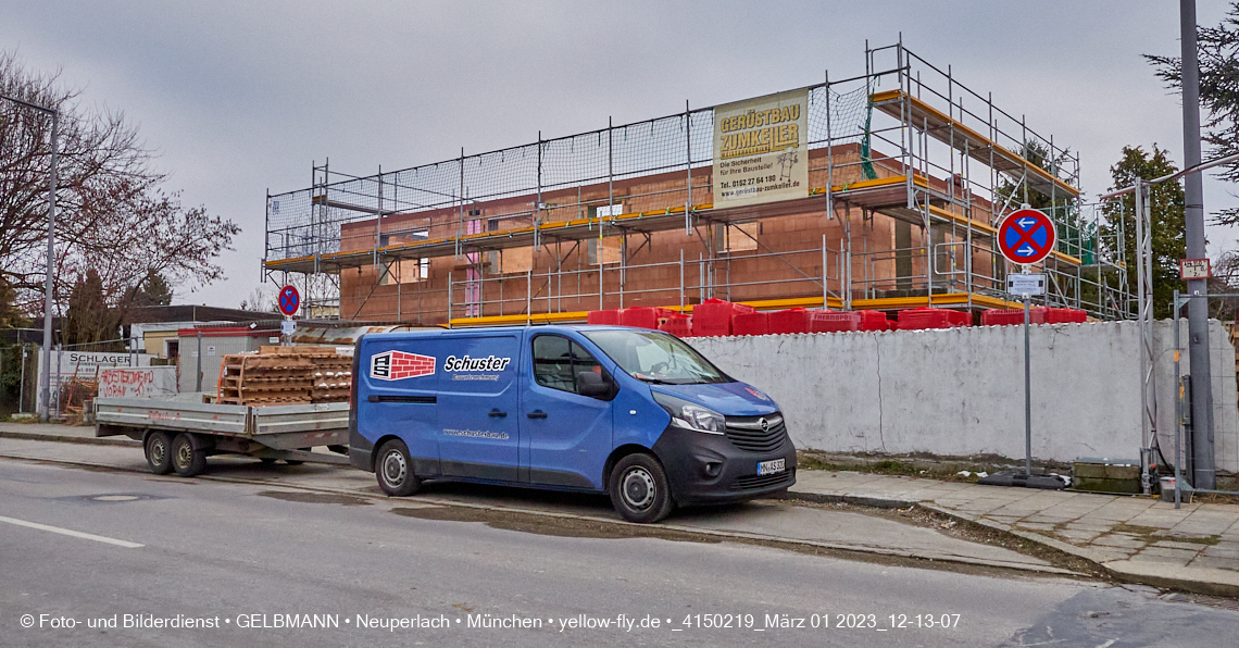 01.03.2023 - Baustelle an der Niederalmstraße 16